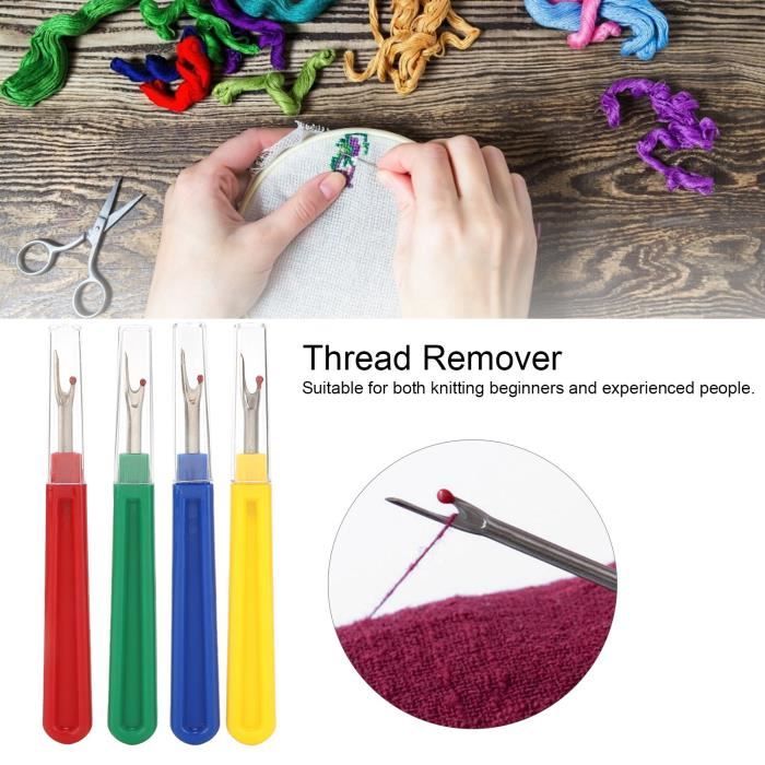 Découseur/découd-vite Tire-fils - Outil De Couture En Acier Inoxydable - Pour Droitiers Et Gauchers