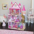 KidKraft - Maison de poupées Chateau Rose Garden en bois avec 8 accessoires, son et lumière-3