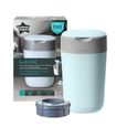TOMMEE TIPPEE Poubelle à couches Twist and click Sangenic Tec, Bleu-3