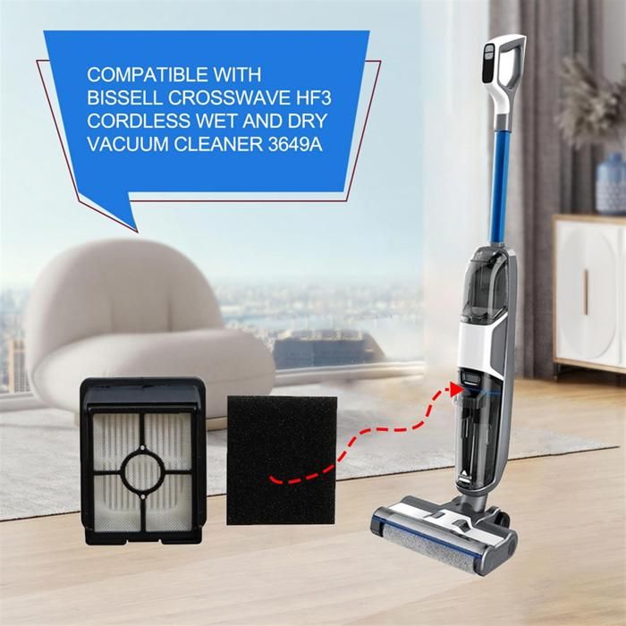 Accessoire SODIAL Filtre HEPA Pièces Compatible BISSELL