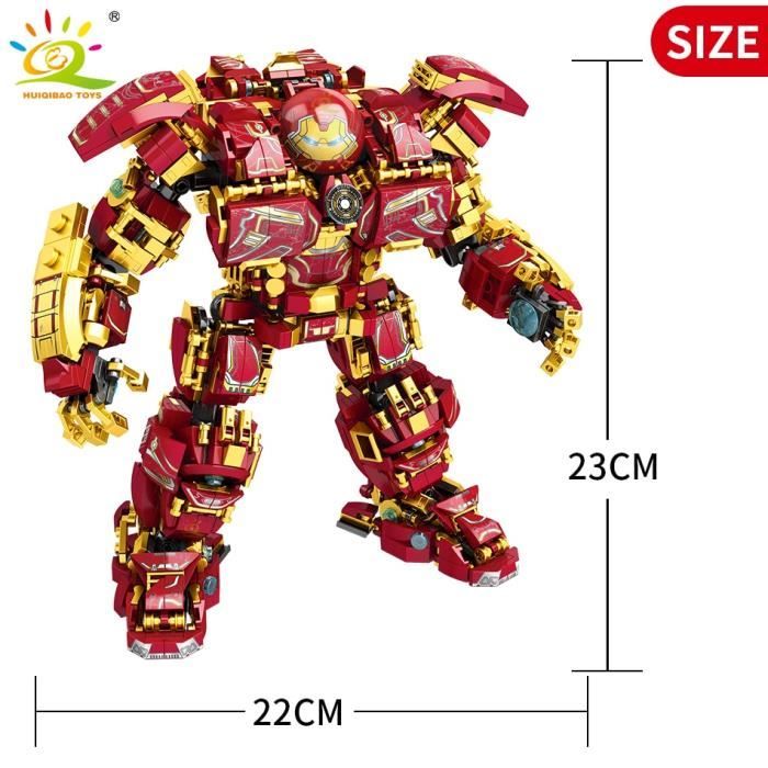 Blocs de construction pour enfants, 1450 pices, Super armure