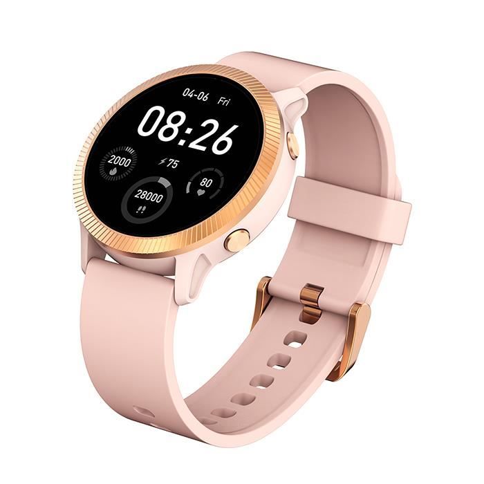 Montre Connectée Femme, Blackview R8 Smartwatch Bluetooth Multisports  étanche 20m Compatible avec Samsung Iphone HUAWEI XIAOMI Rose - Cdiscount  Téléphonie
