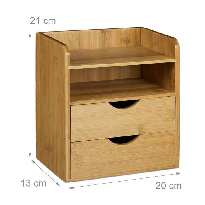 EXERZ Lot 4 Organiseurs Bureau Maillés Argent - Plateau 2 Niveaux, Porte-Lettres, Pot Stylo, Porte-Notes & Trombones