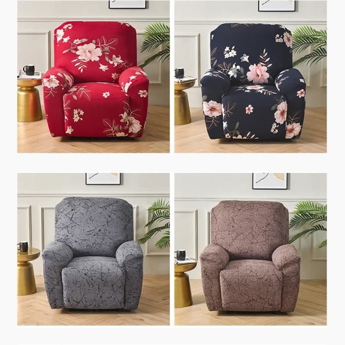 Lot De 4-6 Housses De Chaise Extensibles En Velours - Pour Cuisine