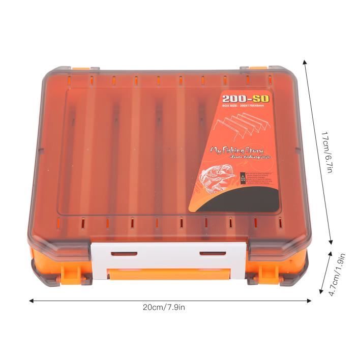 Boîtes à boîtes pour matériel de pêche Hb212 pour le rangement des