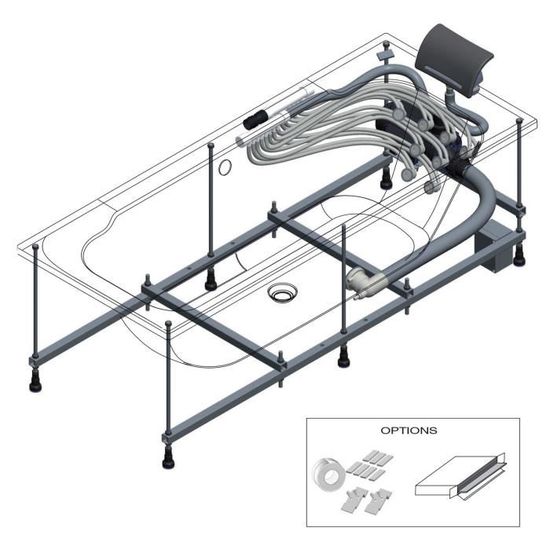 Jacob Delafon Baignoire Odeon Up Avec Systeme Balneo Massdream 180x90 Cm E5be2190 00 Achat Vente Baignoire Kit Balneo Jacobdelafon Baignoire Odeonup Cdiscount