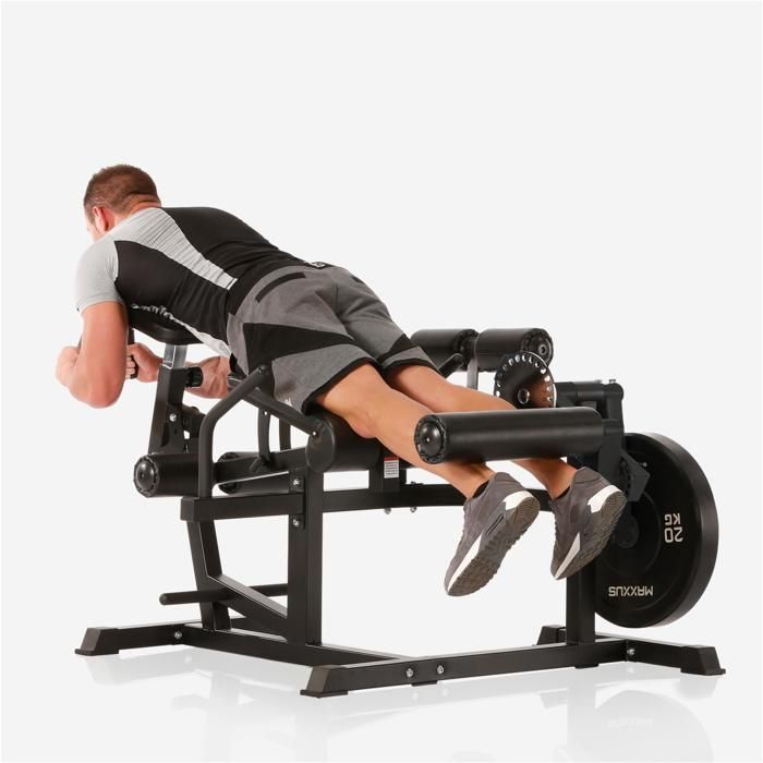 Banc Musculation Dos MAXXUS - Hyperextension Lombaire 150kg - Appareil Fitness Maison