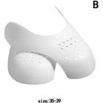 Protecteur Anti-pli lavable, 1 paire, embout de protection pour chaussures de sport légères [68AA1D5]-0
