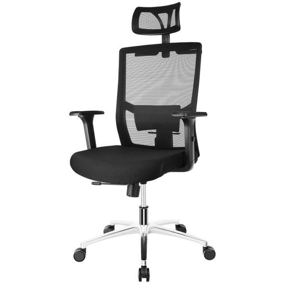 FIXKIT Chaise Bureau Ergonomique,Chaise Patron,Rotation à 360 °,Appui