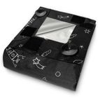 Aycorn Rideau Occultant avec Ventouses, Portable, Ajustable et Amovible, 130x200 cm - Motif Spatial