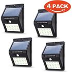 Lampe Solaire Extérieur - ONEVER - 20 LED avec Détecteur de Mouvement - Noir