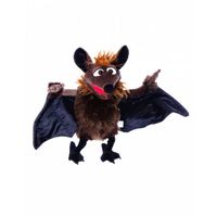 Marionnette ventriloque Gaston Bat - Horror-Shop.com - Chauve-souris vampire en peluche
