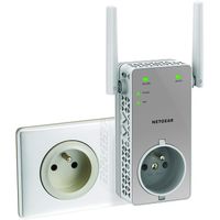 NETGEAR EX3800-100FRS  Répéteur Wifi (Amplificateur Wifi) Double Bande AC750 Mbps , Transformez les Zones Mortes en Zones Couvert