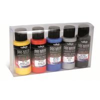 VAL62103 - Premium Color 60ml Set -  Metallic Colours (5 x 60ml) - Modélisation plastique Peintures