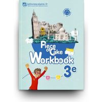 Livre - PIECE OF CAKE ; anglais ; workbook ; 3ème (édition 2017)