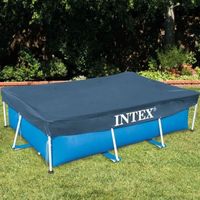 Intex - 28038 - Bâche protection pour piscine rectangulaire tubulaire 3m x 2m