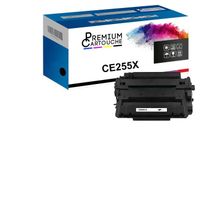 Toner CE255X Noir Compatible pour HP LaserJet Pro M521 DW M521 DN LaserJet Enterprise P3015 D P3015 DN P3015 P3015X LaserJet Enterp