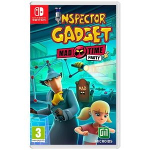 JEU NINTENDO SWITCH Inspecteur Gadget Mad Time Party - Jeu Nintendo Sw