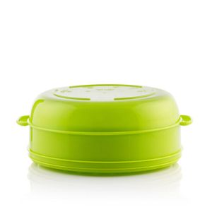 18,4 × 32 × 10 Cm JINGLING Ustensiles De Cuisine Au Micro-Ondes Cuiseur À Vapeur pour Poisson Au Micro-Ondes Grand Plateau À Vapeur avec Couvercle Transparent Conteneur D/'accessoires De Cuisine