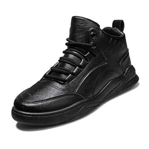 BASKET Casual Chaussure Montantes Basket Homme Noir Chaus