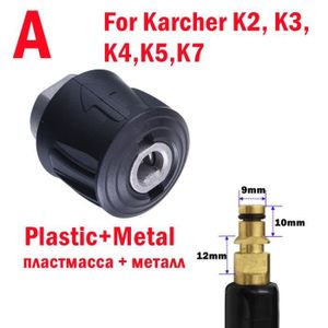 Roue Adaptateur de tuyau de lavage à haute pression M22, raccord de  convertisseur à connecteur rapide pour Karcher K7 K4 K5 karcher nettoyeur  haute