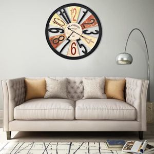 Horloge Murale Multicolore Achat Vente Pas Cher