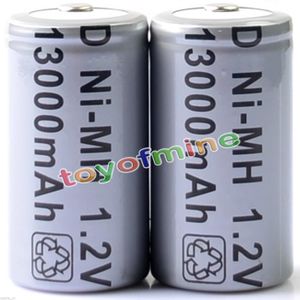 PILES x1 Pile LR20 R20 D Rechargeable 1.2V Ni-Mh Ultracell 13000mAh