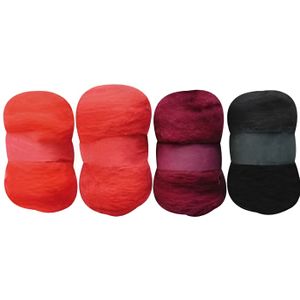 Laine Cardée Pour Feutrage, Laine à Feutrage, Laine à Feutrer, Laine Artisanale, Une Seule Nuance, Groupe A} 100 Grammes