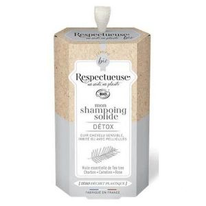 SHAMPOING Respectueuse Mon Shampooing Solide Detox Bio 75g