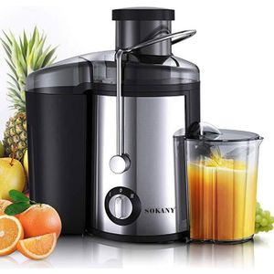 EXTRACTEUR DE JUS Extracteur de jus 800W - LEXLIFE - Centrifugeuse d