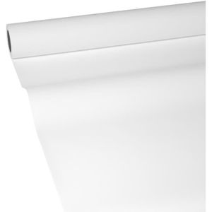 Papier Couvre 3 jetable Table Nappe papier blanc 90 cm x 90 cm
