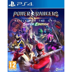 JEU PS4 Power Rangers  Battle For The Grid - Super Edition