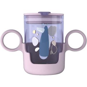 Couvercle de protection fixe Poignées amovibles Tigex Tasse anti-fuite 260 ml Tasse d’apprentissage étanche Bleu