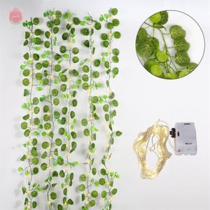FLEUR ARTIFICIELLE 1,8 m LED LED-7 - lierre artificiel plante artific