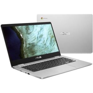 Vente PC Portable Ordinateur Portable Tactile - ASUS Chromebook C423NA-BZ0038 - 14'' HD - Pentium N4200 - RAM 4 Go - Stockage 64 Go - Chrome pas cher Vente PC Portable Ordinateur Portable Tactile - ASUS Chromebook C423NA-BZ0038 - 14'' HD - Pentium N4200 - RAM 4 Go - Stockage 64 Go - Chrome pas cher