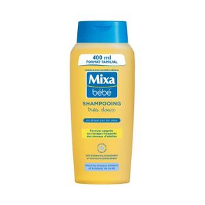 SHAMPOING Mixa Bébé Shampooing Très Doux 400ml