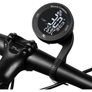 Sulens Compteur de vélo multifonction sans fil avec écran LCD rétroéclairé extra  large compteur de vitesse et odomètre suivi précis de la vitesse avec  réveil automatique compatible avec tous les vélos Bleu