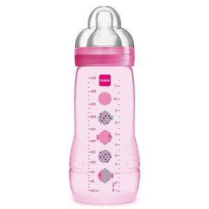 6/ mois Rose MAM Learn to Drink Tasse et sucette 190/ ml