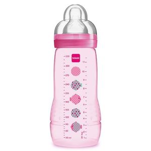 BIBERON  MAM Biberon Easy Active Rose +4 mois 330 ml