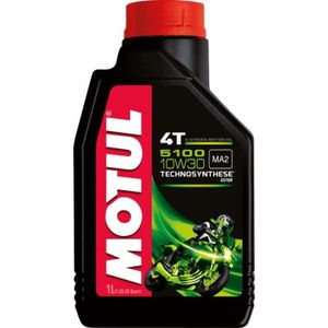 HUILE MOTEUR Bidon de 1L d'huile Motul 10W-30 5100 technosynthè