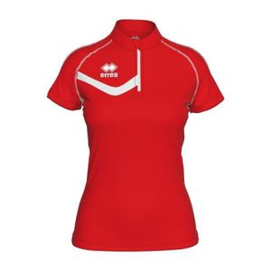 MAILLOT DE RUNNING Maillot Running Femme Errea Shelly - Rouge/Blanc - Taille S