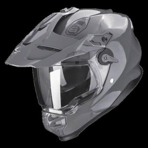 CASQUE MOTO SCOOTER Casque moto intégral Scorpion ADF-9000 Air Solid ECE 22-06 - gris ciment - XS