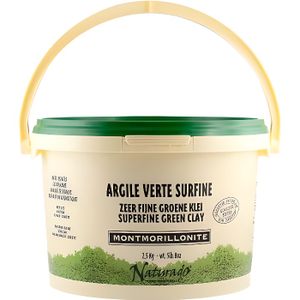 ARGILE-RHASSOUL-HENNÉ Naturado Argile Verte Montmorillonite Bio 2,5 kg