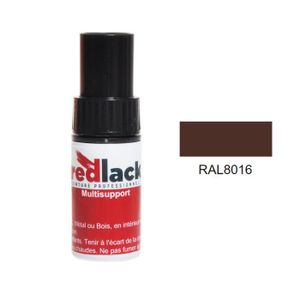 PEINTURE - VERNIS Redlack Peinture flacon retouche RAL 8016 Brillant multisupport