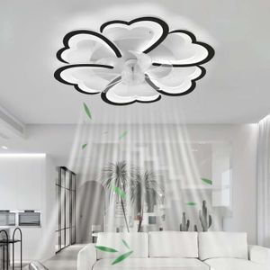 VENTILATEUR DE PLAFOND Moderne Ventilateur De Plafond Silencieux Avec Lum