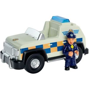 FIGURINE - PERSONNAGE Mini véhicule Sam le Pompier 4x4 de police avec figurine Rose - SILVERTORN