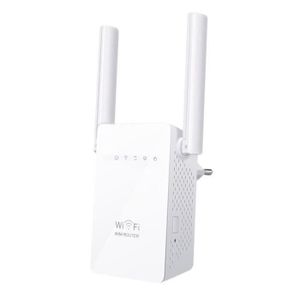 POINT D'ACCÈS Ywei Wifi Répéteur 300 Mbps Routeur Sans Fil Point d'Accès Wifi Mini AP Sans Fil Amplificateur de Signal Double Antenne Double Ethe