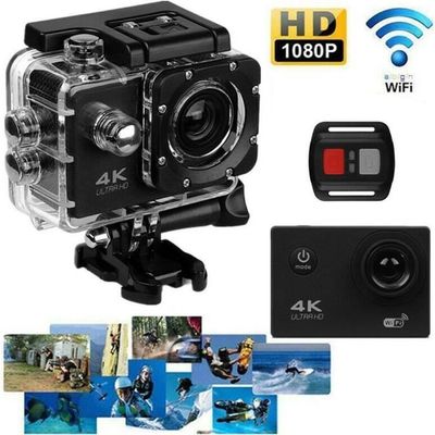 Kit Caméra Sport WIMIUS Q4 4K Ultra HD - WiFi - Étanche - Occasion