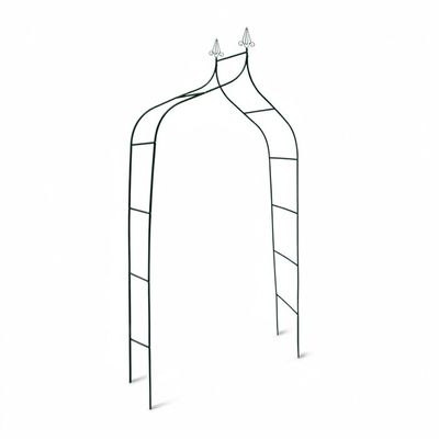 Lot De 10 Arceaux Pour Serre Tunnel Relaxdays - 31x33 Cm, Acier Plastifié Vert Pour Potager Et Parterre