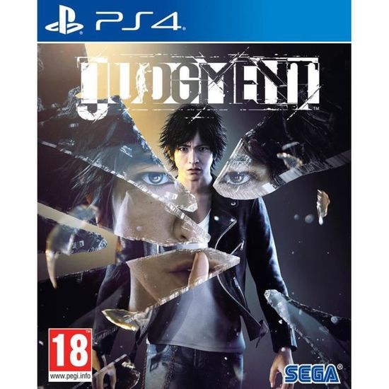 Jeu PS4 - Judgment - Action / Aventure - 18+ - En boîte